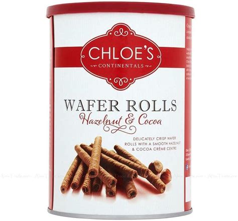 chloe wafer rolls|chloe's hazelnut rolls.